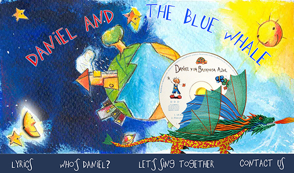 Daniel and the Blue Whale. Colombian musician