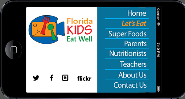 Florida Kids Eat Well mobile 