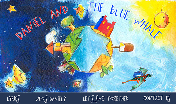 Home page - Daniel and the Blue Whale. Colombian musician