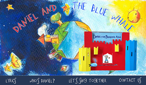 Daniel and the Blue Whale. Colombian musician