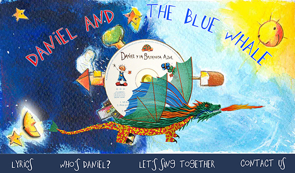 Daniel and the Blue Whale. Colombian musician